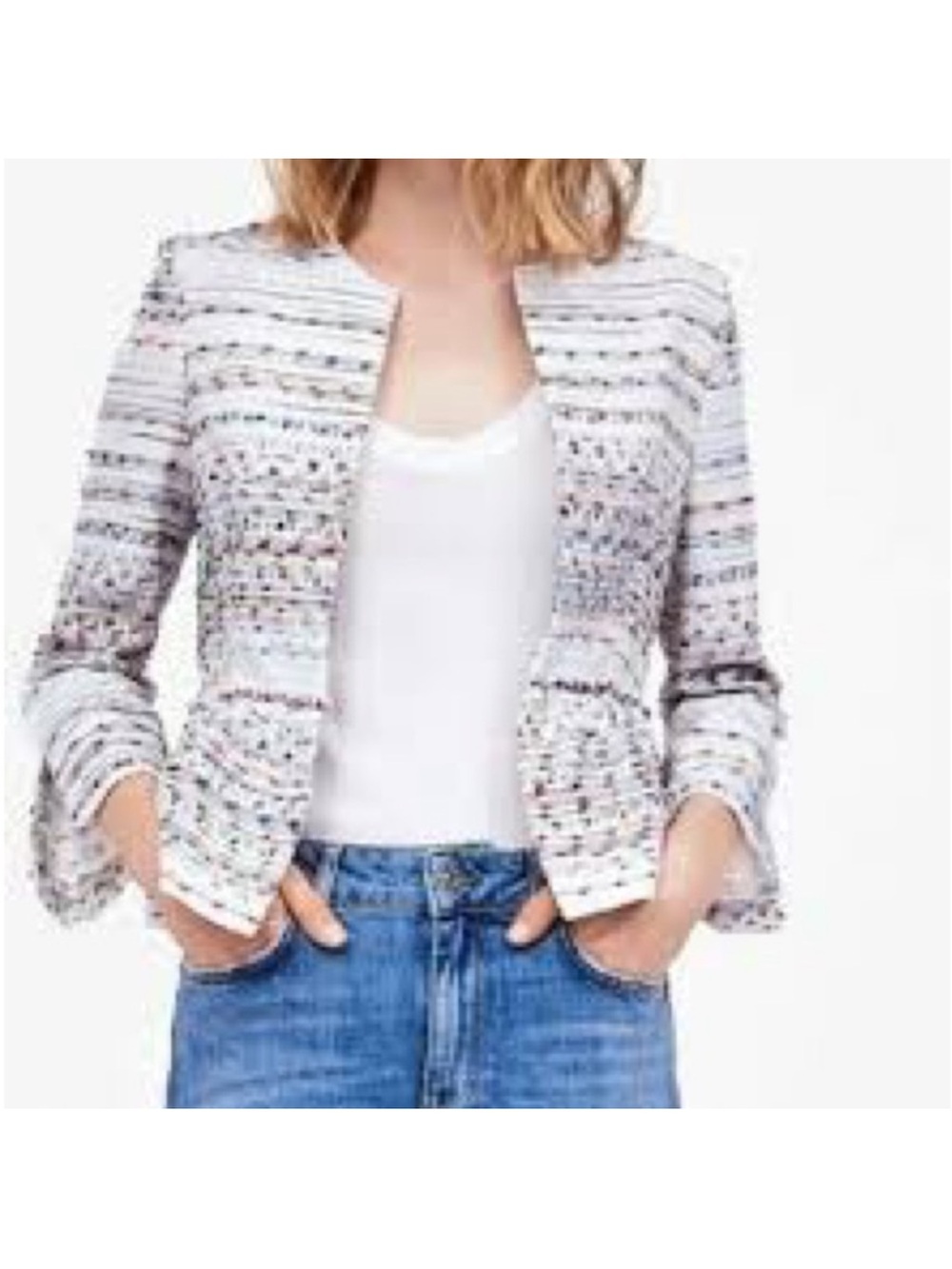 NWT Zara peplum style blazer size XL